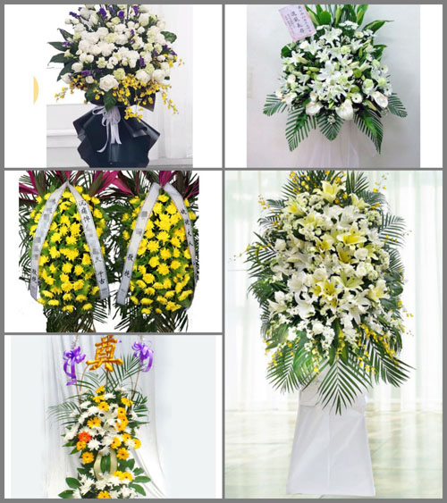 贵州毕节市赫章县结构乡白事花篮预定